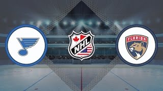 Обзор матча Сент-Луис - Флорида / BLUES VS PANTHERS APRIL 6, 2017 HIGHLIGHTS