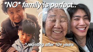 Korea vlog | trying to REUNITE my BROKEN family after 10 years apart..