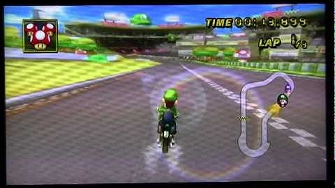 Mario Kart Wii Time Trials Part  1