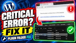 Full How to Fix WordPress Critical Error on Your Website 2026 Update