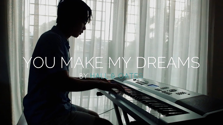 You Make My Dreams Piano version - Piano performance video thumbnail