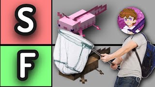 Tier Listing Minecraft's Axolotls! #Shorts