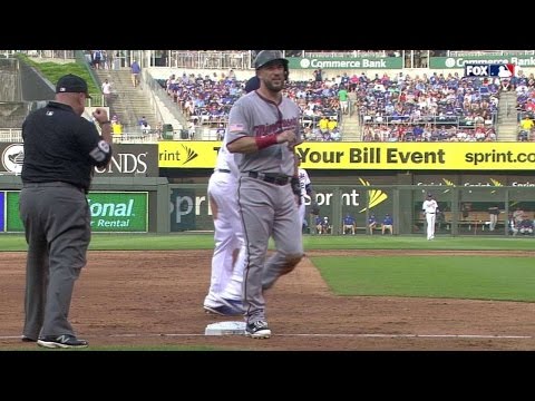 MIN@KC: Blanton fields bunt, nabs Plouffe...