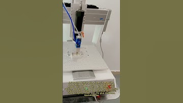 Automated desktop glue dispensing machine