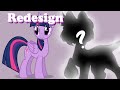 Twighlight Redesign :MLP: Speedpaint: