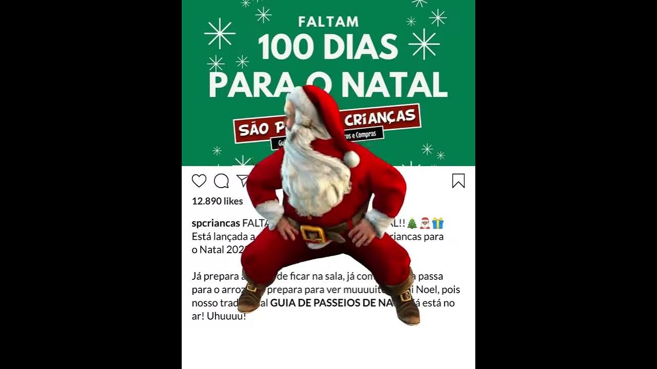 FALTAM 100 DIAS PARA O NATAL!! - YouTube