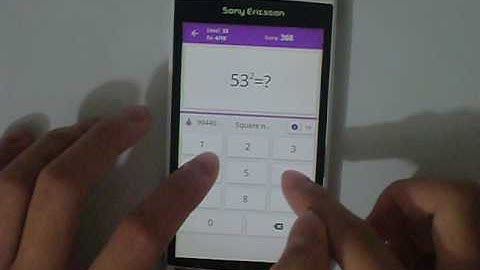 Math Tricks - Single game - To the bitter end - level 33 (Number Keyboard)