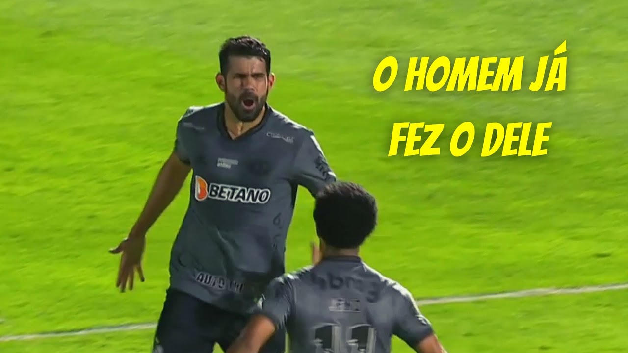 Diego Costa vs Bragantino | ESTREIA PELO ATLÉTICO MINEIRO