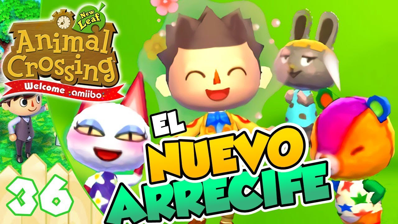 ACNL Welcome Amiibo #36 - ¡EL NUEVO ARRECIFE! 👀 - YouTube