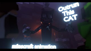 🎶😾minecraft animation Outrun This Cat (song by @Mautzi )😼🎶