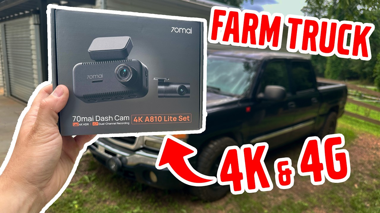 Modernizing the Farm Truck with a 70mai Dash Cam