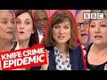 Is knife crime out of control? | Question Time - BBC
