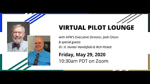 Volunteer Pilot Lounge w/ Dr. H. Hunter Handsfield...