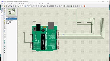 LM35 Temperature sensor interfacing with Arduino | Simulation