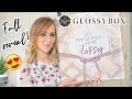 GLOSSYBOX ADVENT CALENDAR 2019 UNBOXING - ONE TO BEAT THIS YEAR! LADY WRITES