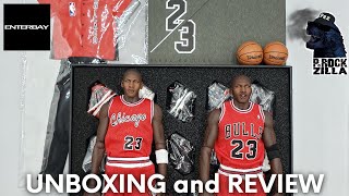 Enterbay Michael Jordan Final Edition | (Away) 1/6 Scale 2Pack | Unboxing & Review