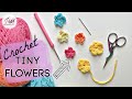 How To Crochet A Simple Easy Flower For Beginners Crochet Flower Diy Crochet Crochetflower 