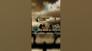 Shadow vs hermit #youtubeshorts #mod #shadow #shadowfight2 #gates of shadows#Gangstas Paradise Part2