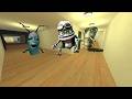 ​ULTIMATE CRAZY FROG AND PLANKTON MEME ENTITIES IN THE BACKROOMS #gmod #nextbot