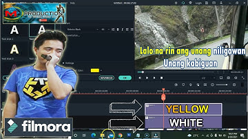 Tutorial How To Make Karaoke Text Effect In Filmora 10