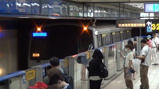 C321型 台北捷運 2024.06.30 ABB BORDLINE IGBT-VVVF改造車 善導寺進出站樓梯俯瞰 【220次】TRTC C321 w/ ABB BORDLINE IGBT-VVVF