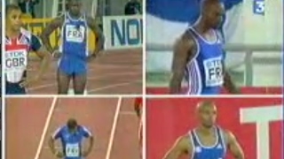 Les Français champions du monde du 4x100m (Helsinki 2005)