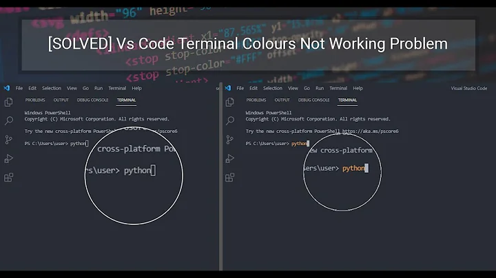 [SOLVED] Vs Code Terminal Colours Not Working Problem