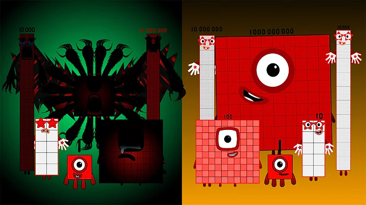 Uncannyblocks Band But Different nightmare (1-1B) Vs Normies Mashup Ones | Uncanny Music 2024