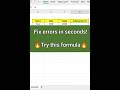 Clean Your Excel Errors Like a Pro 💯 IFERROR Formula