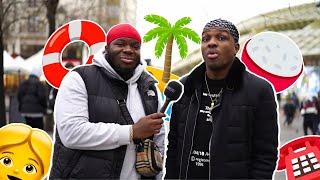 Seule Dans Une Île Que Prends Tu Avec Toi ? Micro Trottoir