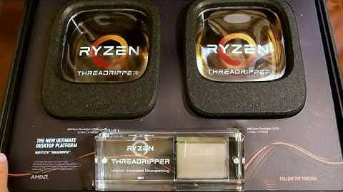 AMD Ryzen Threadripper Unboxing With A Custom-Etched Chip - HotHardware