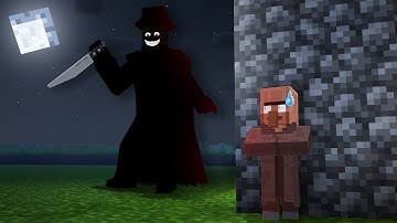 Can Minecraft Villagers Survive The Man From The Shadow Mod?