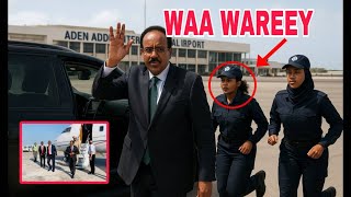 Deg Deg Farmaajo Oo Taariikh Cusub Dhia Sheeko Aan Horay Loo Arag Muqdisho......