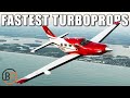 Fastest Turboprop Aircraft with Jet Like Speed