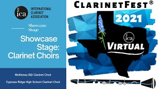 ClarinetFest® 2021 Virtual: Showcase Stage Clarinet Choirs