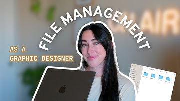 Files Management Tips for Graphic Designers (PRO TIPS)