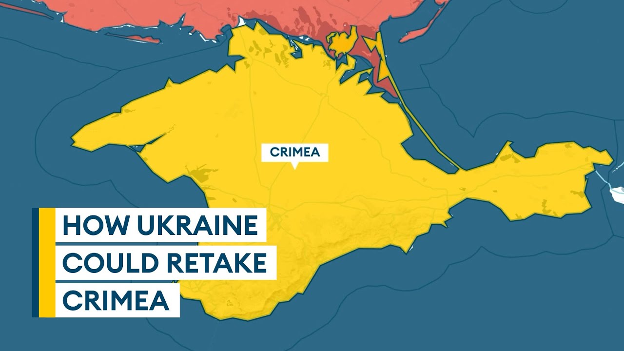 How tricky would it be for Ukraine to retake Crimea from Russia? - YouTube