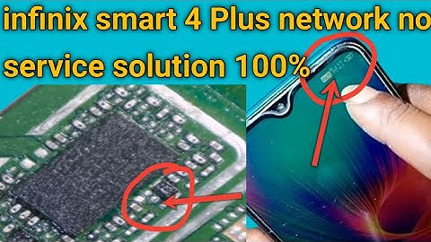 infinix smart 4 plus sim card no service problem || infinix smart 4 plus network problem solution 💯%