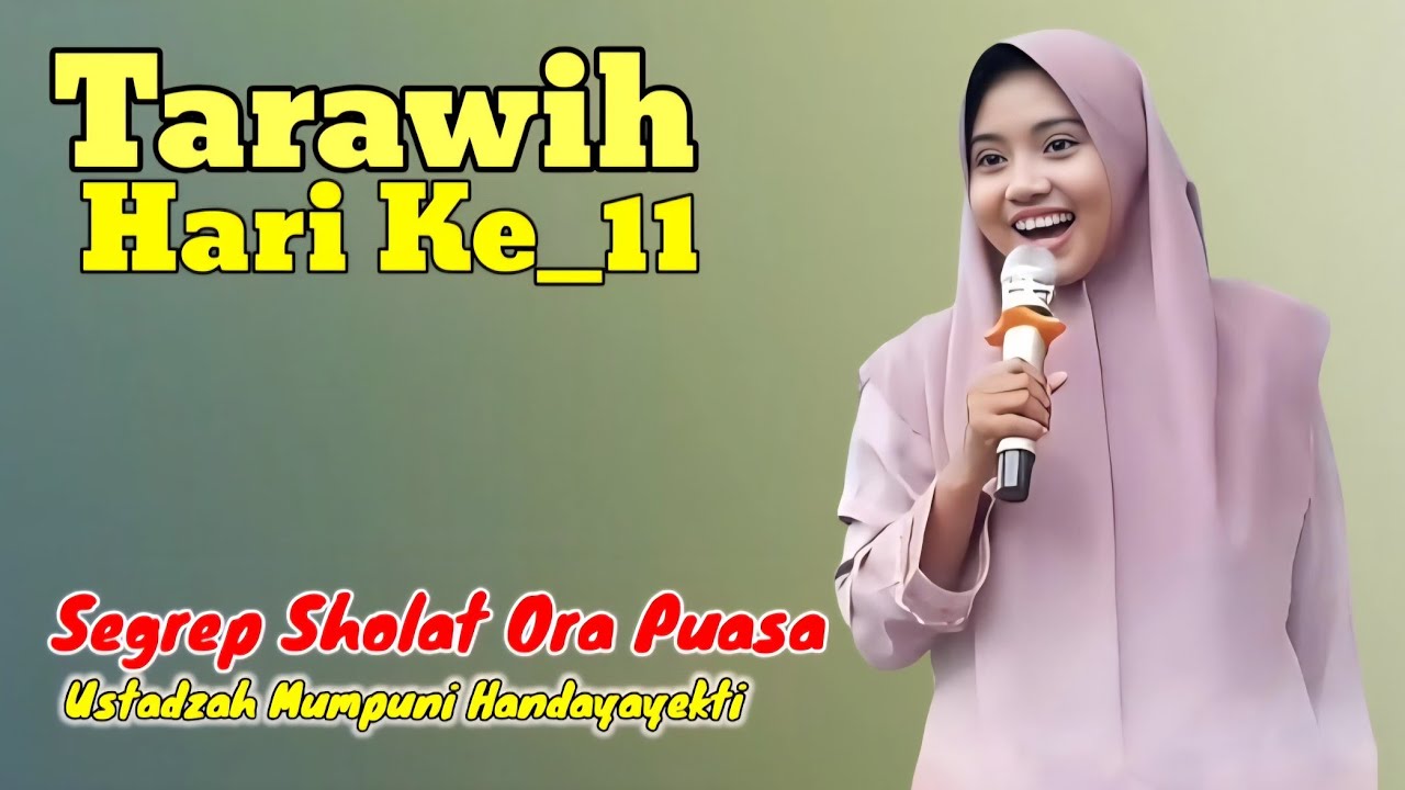 Sholat Tidak Puasa // Live Pengajian Ustadzah Mumpuni Handayayekti Special Ramadhan di Temanggung