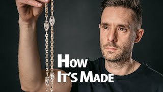 How It's Made: EPIC Gold Chain With Diamonds!