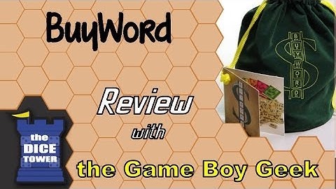 Buyword Review - with the Game Boy Geek