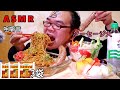 【咀嚼音】【48歳ASMR】日清焼きそば Fried noodles ソーセージ大 SMOKEDSAUSAGE フルーツ fruits 【睡眠】【飯テロ】【EATING SOUNDS】【音フェチ】