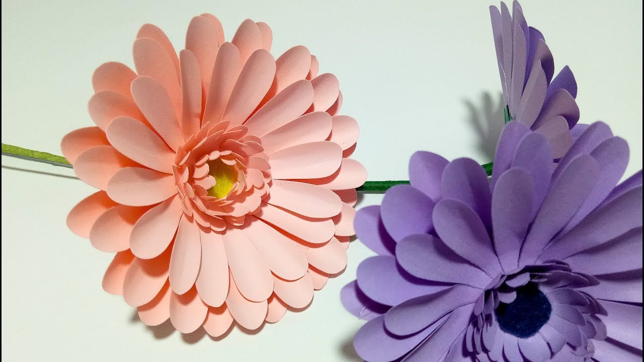 Cómo hacer flores de papel