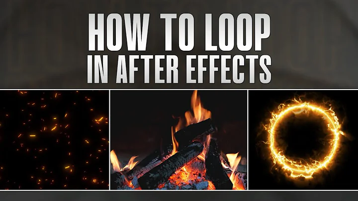 How To Loop Anything In After Effects