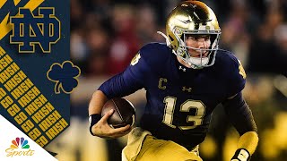 Every Riley Leonard throw and run from Notre Dame's blowout win against Virginia | NBC Sports