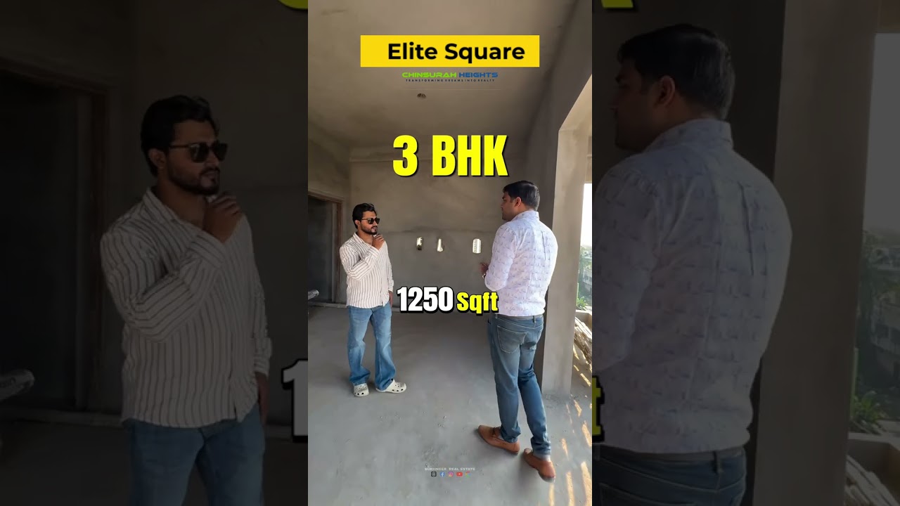 2 & 3 BHK Gated Community Apartments in Bandel More, Hooghly | Starting @ 24 Lakhs | Elite Square