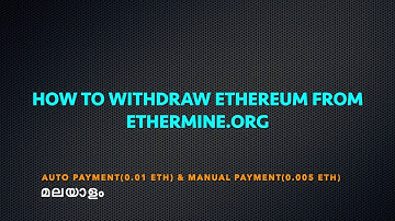 How to withdraw ethereum from ethermine pool | ethermine manual & auto payout | Ethereum  payout