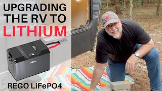 How to Upgrade an RV from Lead Acid to Lithium Batteries LiFePO4 (Renogy Rego 400ah 12V) RV Mod