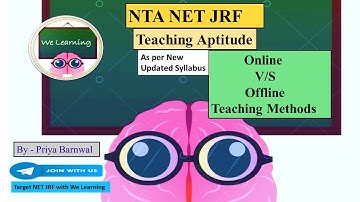 #part14 Online & Offline Teaching Methods | NTA NET JRF