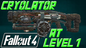 Fallout 4 - How to get Cryolator at level 1 - Unique Legendary Weapon Location Guide
